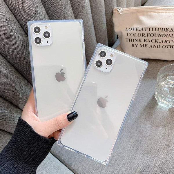 Hot Sale Luxury Leather Square Phone Case Women Cases For Iphone